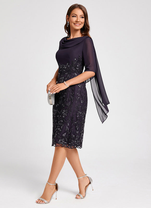 Robe Moulante Chic Brodée - gallery 4