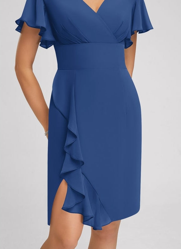 Robe Moulante Volantée - gallery 5