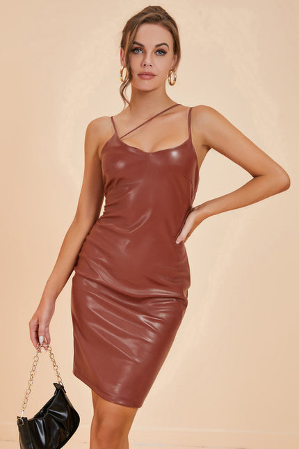 Robe Moulante Vaporeuse Frangée - gallery 3