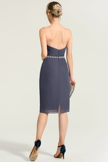 Robe Moulante Tulle Brodée - gallery 3