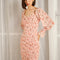 Robe Moulante À Motifs Abstraits