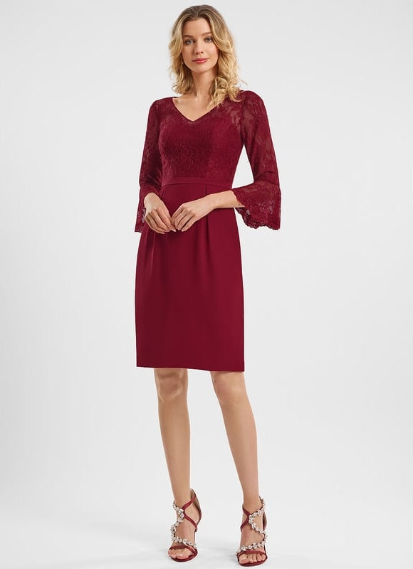 Robe Genoux Moulante