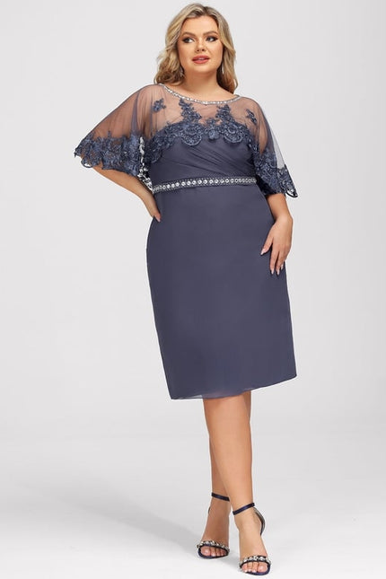 Robe Moulante Tulle Brodée - gallery 7