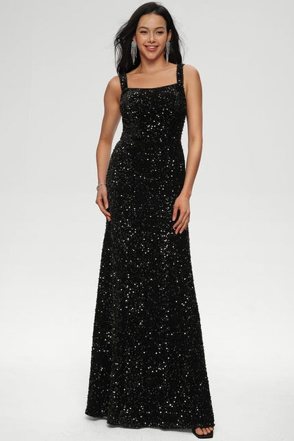 Robe De Soiree Moulante Noir - gallery 1
