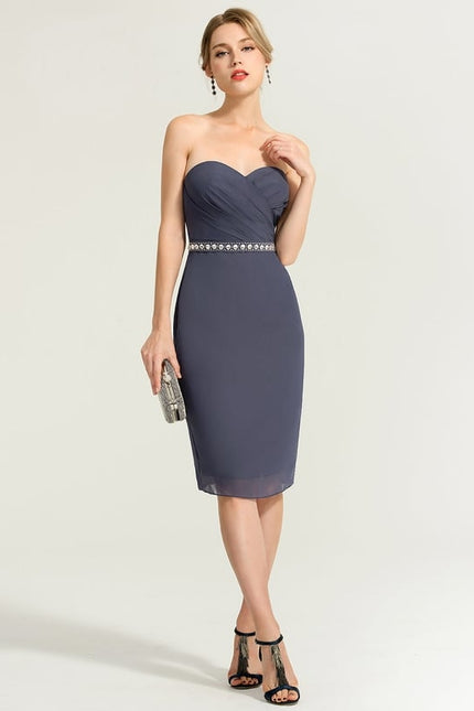 Robe Moulante Tulle Brodée - gallery 2