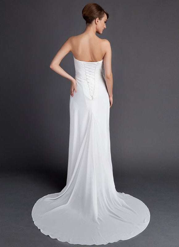 Robe Moulante Fluide Satinée - gallery 3