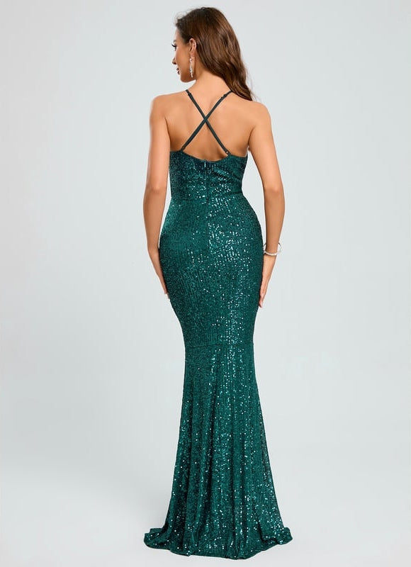 Robe De Soirée Longue Et Moulante - gallery 1