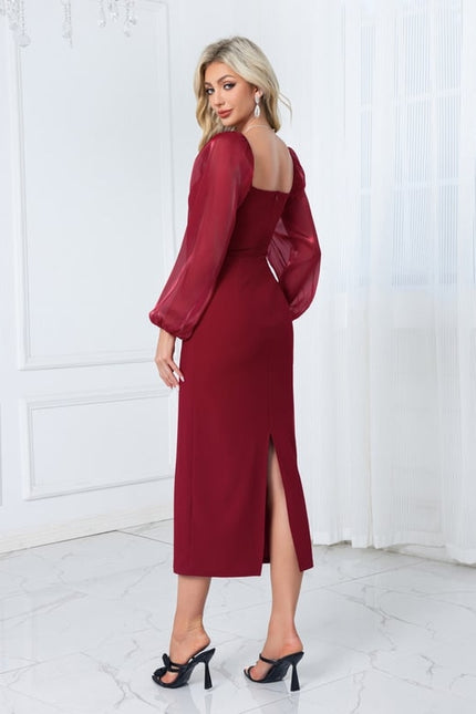 Robe Moulante Mi-Longue - gallery 6