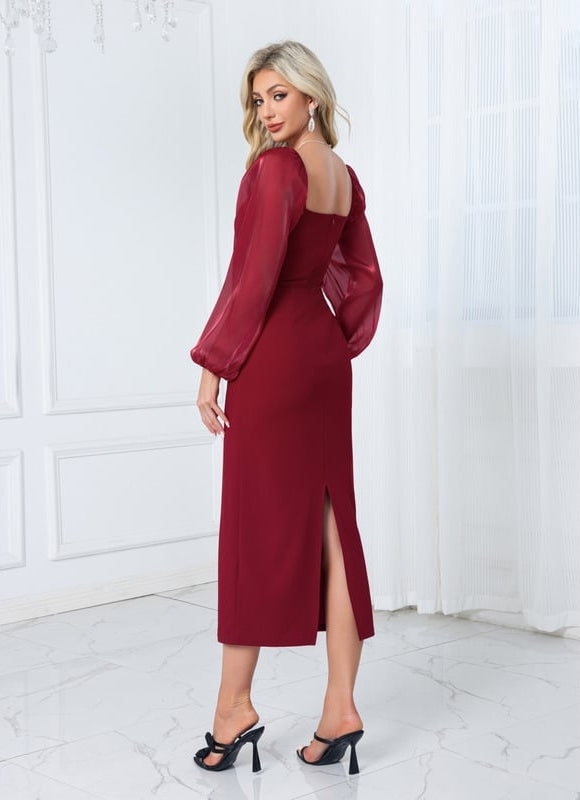 Robe Moulante Mi-Longue - gallery 6