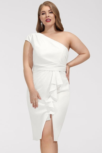 Robe Moulante Asymétrique - gallery 7