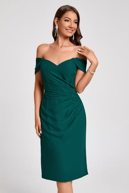 Robe Moulante Décontractée Émeraude - gallery 6