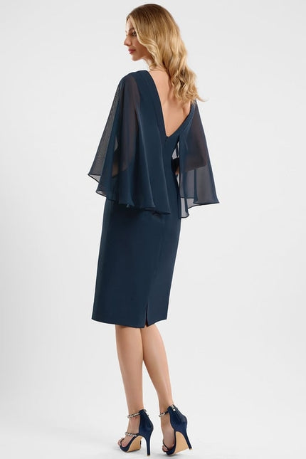 Robe Moulante Mousseline Fluide - gallery 4