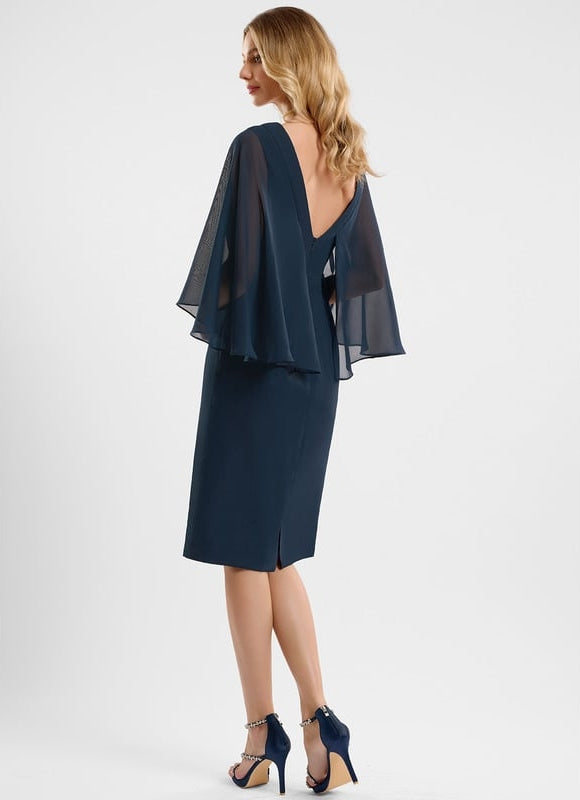 Robe Moulante Mousseline Fluide - gallery 4
