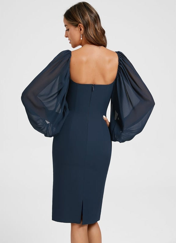Robe Moulante Longueur Genoux - gallery 3