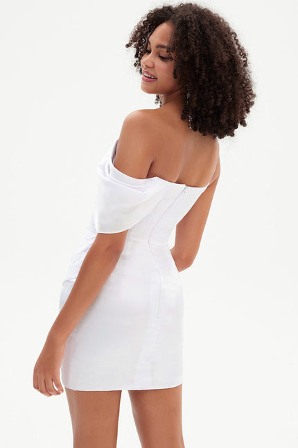 Robe Moulante Plissée - gallery 5
