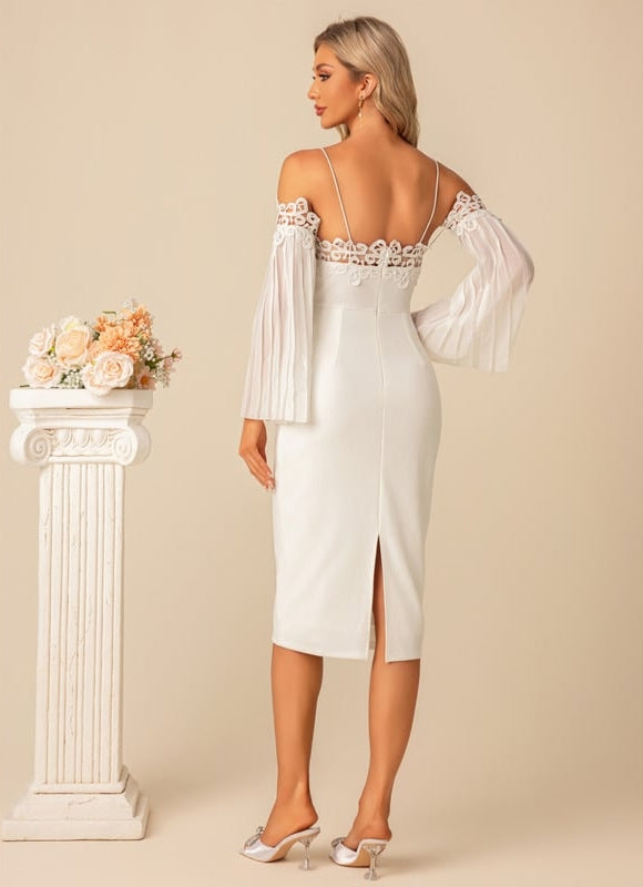 Robe Moulante Épaules Dénudées - gallery 4