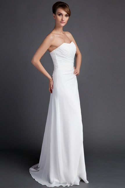 Robe Moulante Fluide Satinée - gallery 2