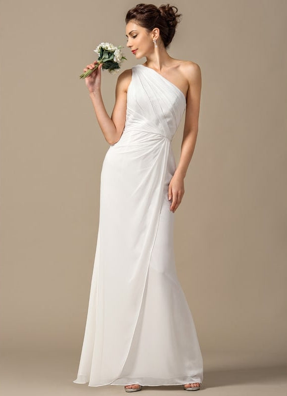 Robe Moulante Asymétrique Fluide