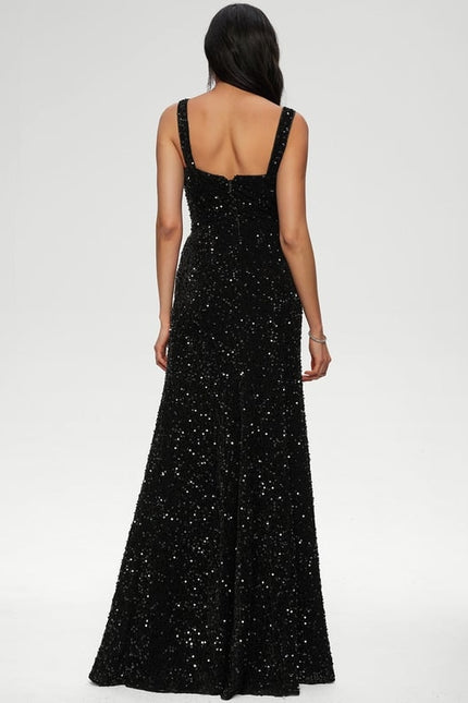 Robe De Soiree Moulante Noir - gallery 4