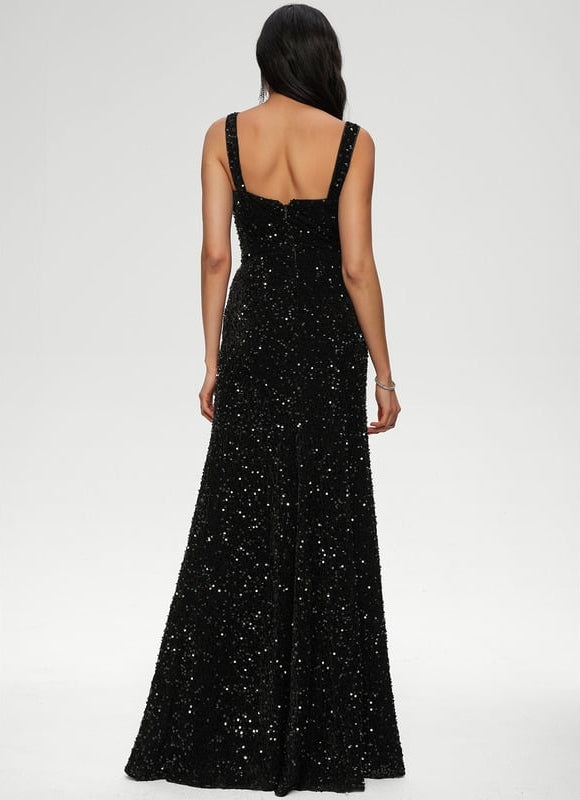 Robe De Soiree Moulante Noir - gallery 4