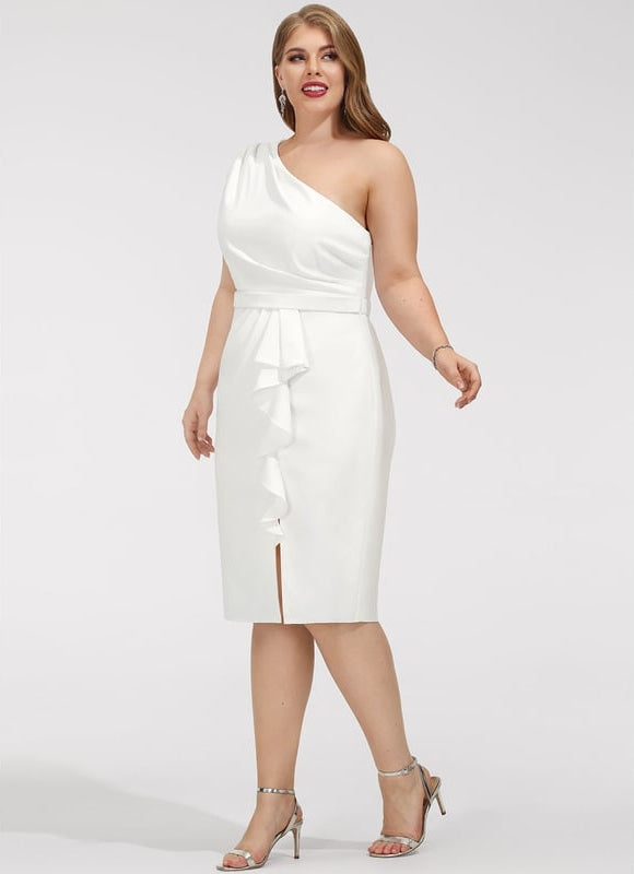 Robe Moulante Asymétrique - gallery 8