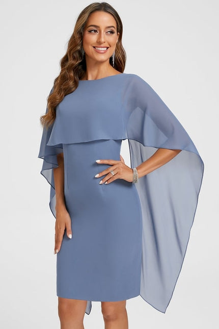 Robe Moulante Fluide Violette