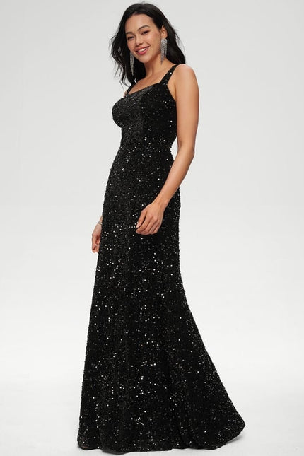Robe De Soiree Moulante Noir - gallery 2