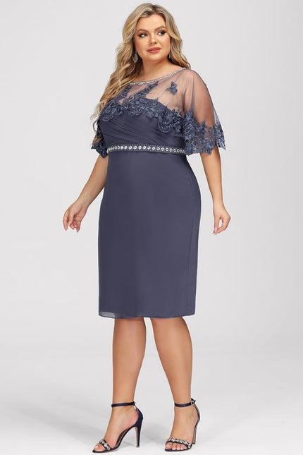 Robe Moulante Tulle Brodée - gallery 8