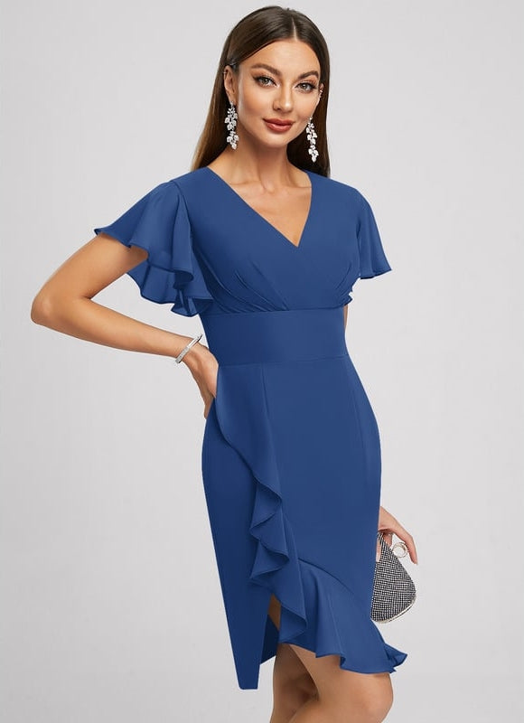 Robe Moulante Volantée - gallery 2