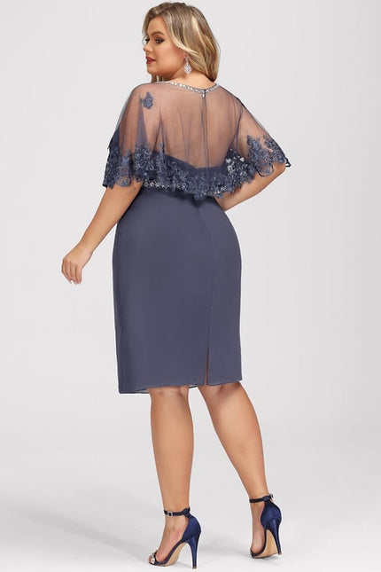 Robe Moulante Tulle Brodée - gallery 9