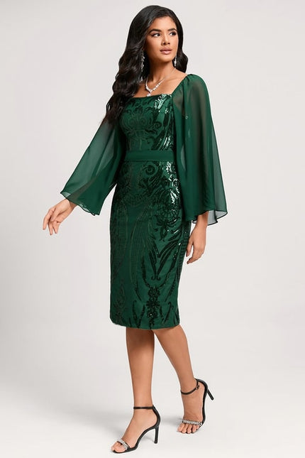 Robe Pres Du Corps Mais Pas Moulante - gallery 3