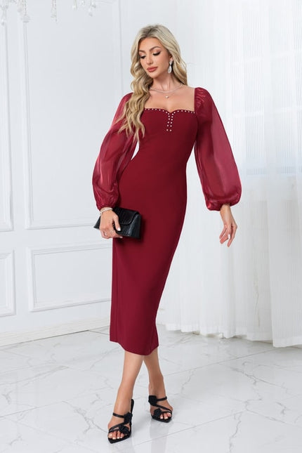 Robe Moulante Mi-Longue - gallery 1