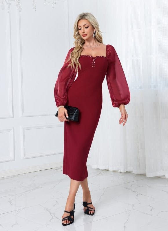 Robe Moulante Mi-Longue - gallery 1