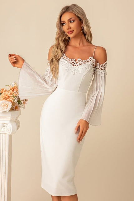 Robe Moulante Épaules Dénudées