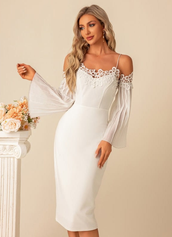 Robe Moulante Épaules Dénudées