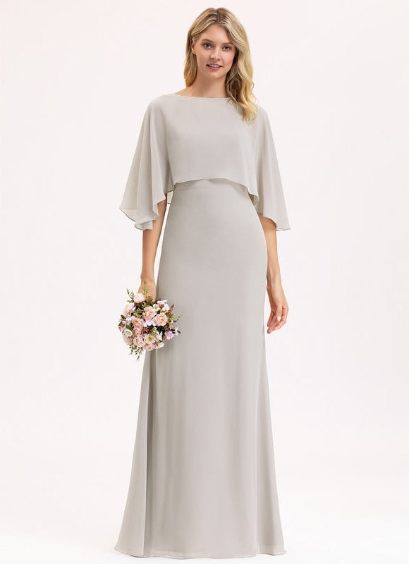Robe Moulante Demoiselle Dhonneur Fluide