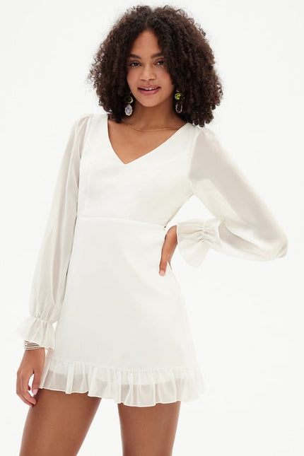 Robe Moulante Mousseline Vaporeuse