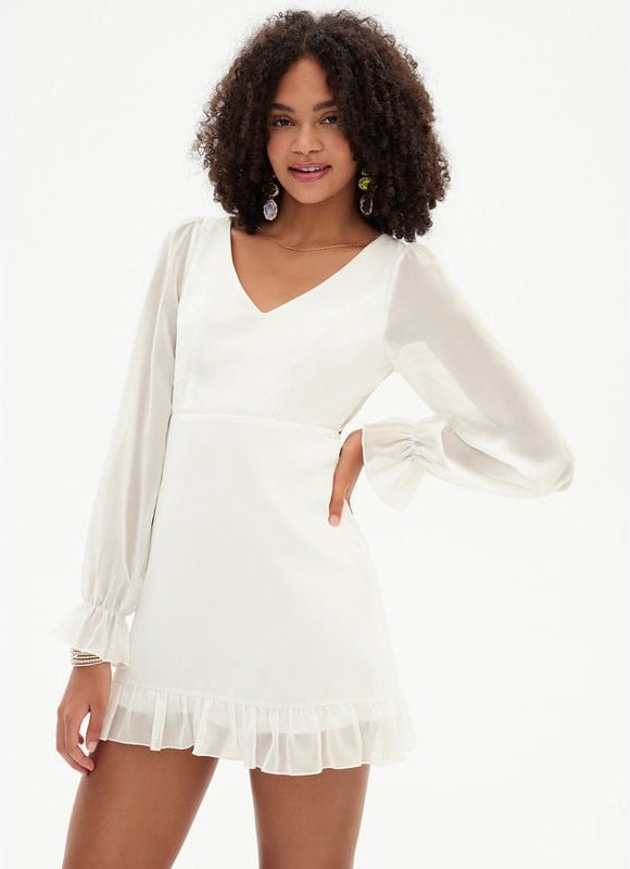 Robe Moulante Mousseline Vaporeuse