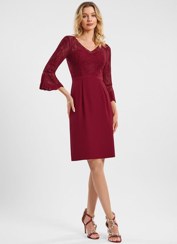 Robe Genoux Moulante - gallery 1