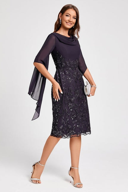 Robe Moulante Chic Brodée