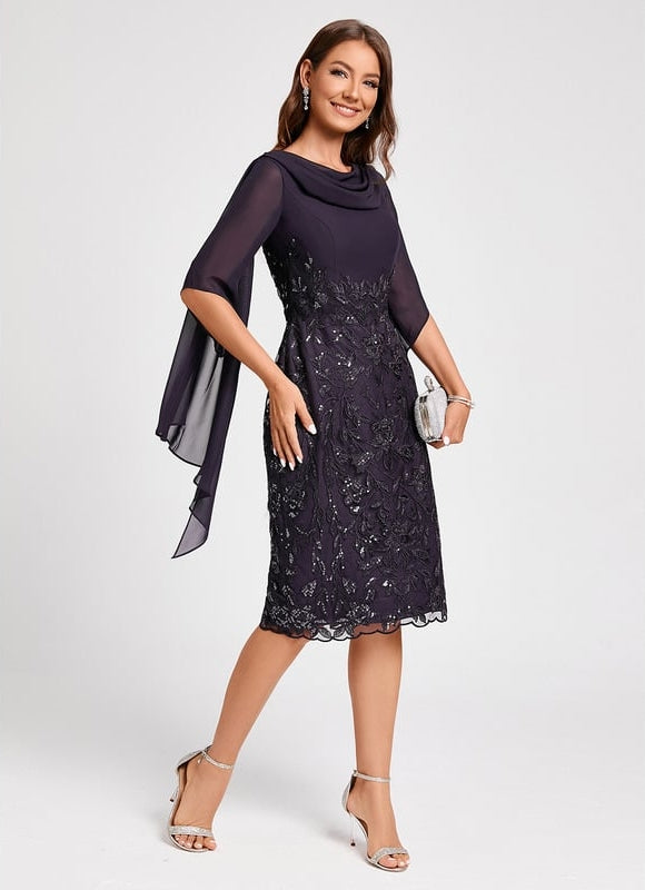 Robe Moulante Chic Brodée