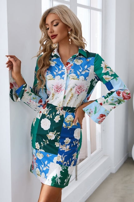 Robe Moulante Courte Manche Longue