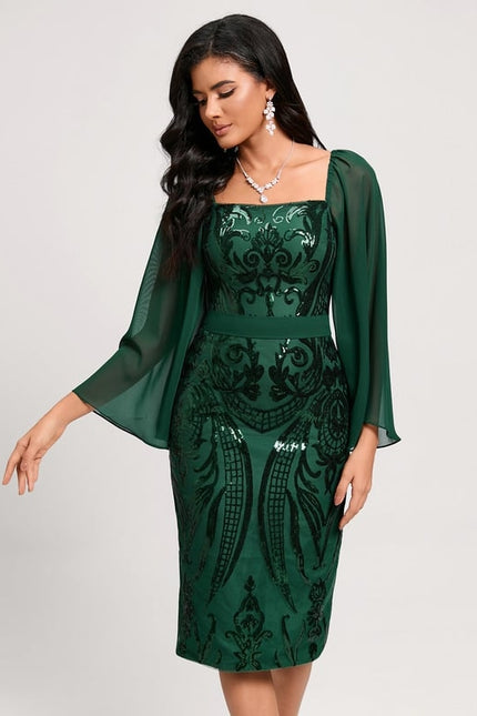 Robe Pres Du Corps Mais Pas Moulante - gallery 4