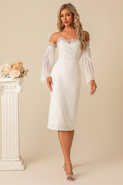 Robe Moulante Épaules Dénudées - gallery 2