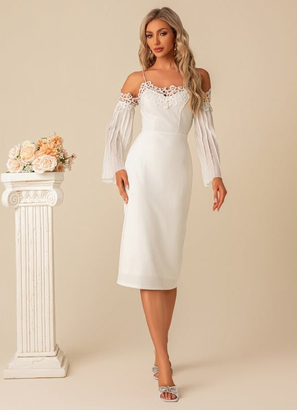 Robe Moulante Épaules Dénudées - gallery 2