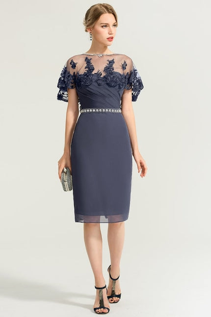 Robe Moulante Tulle Brodée - gallery 5