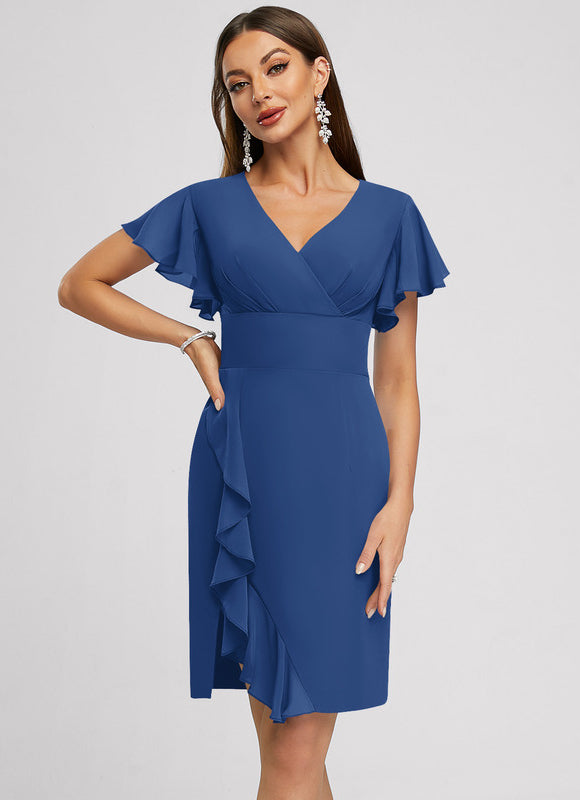 Robe Moulante Volantée - gallery 1