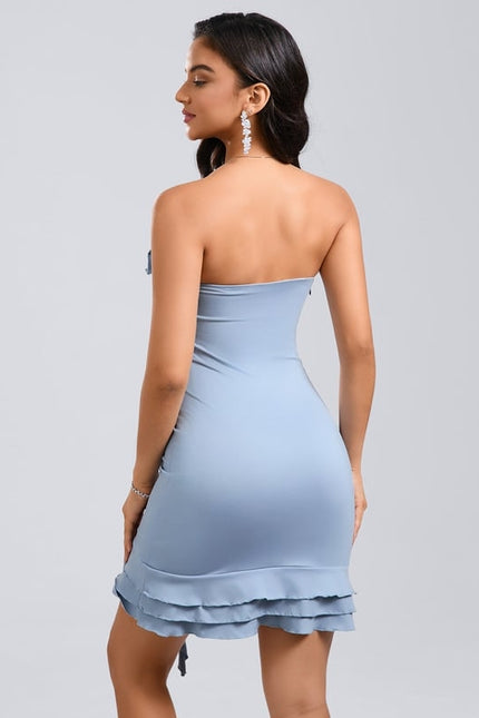 Robe Moulante Froncée - gallery 4